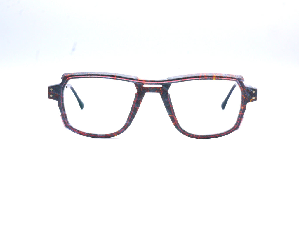 Monture Hélium Magma noir / rouge - Lunettes Impression 3D Couleur 15g