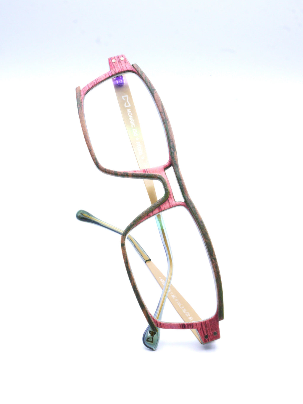 Monture Lithium Givré bleu / argent - Lunettes Impression 3D Couleur 14g