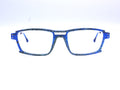 Monture Lithium Givré bleu / argent - Lunettes Impression 3D Couleur 14g
