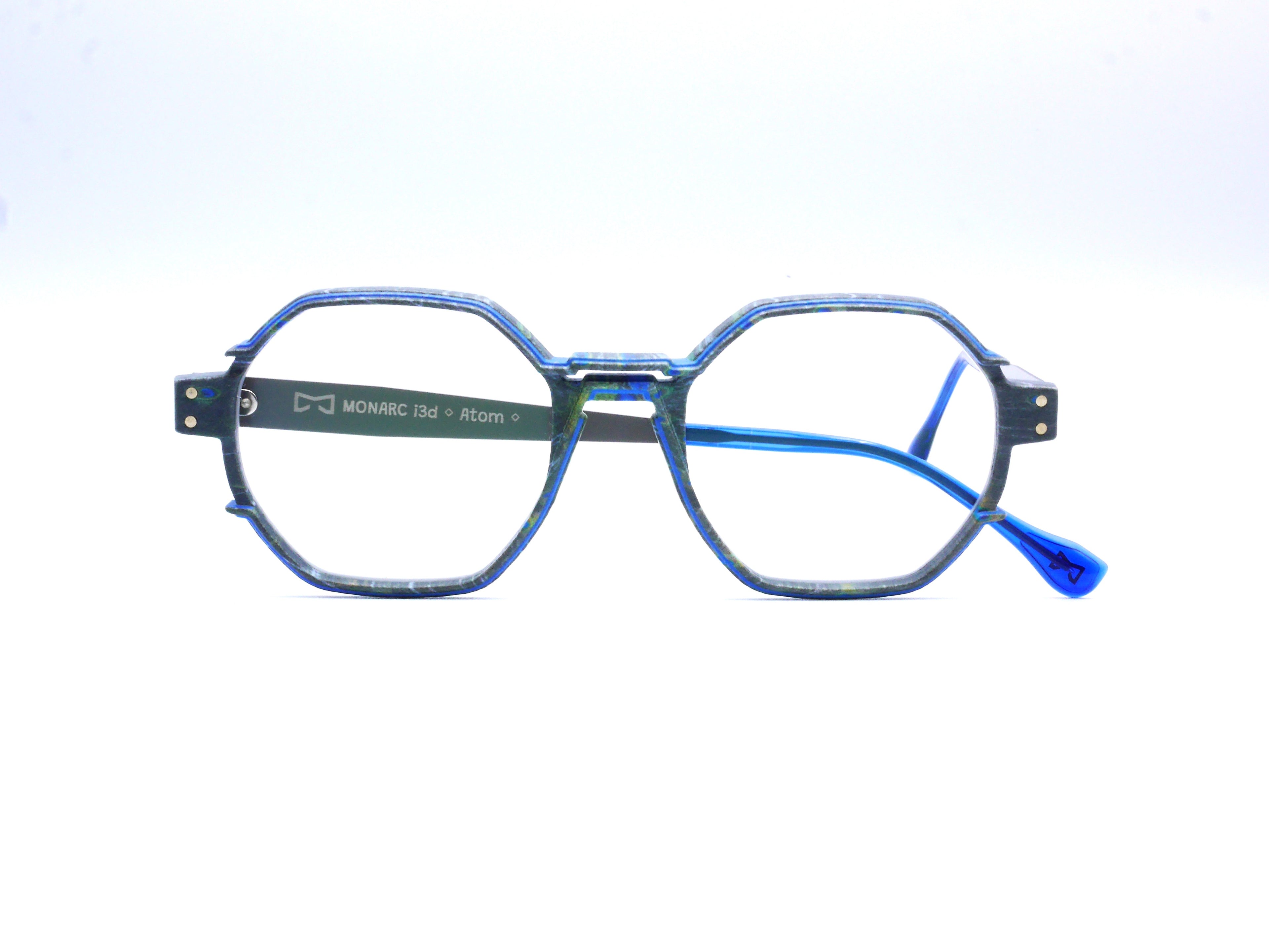 Monture Beryllium Paon - Lunettes Impression 3D Couleur 12g