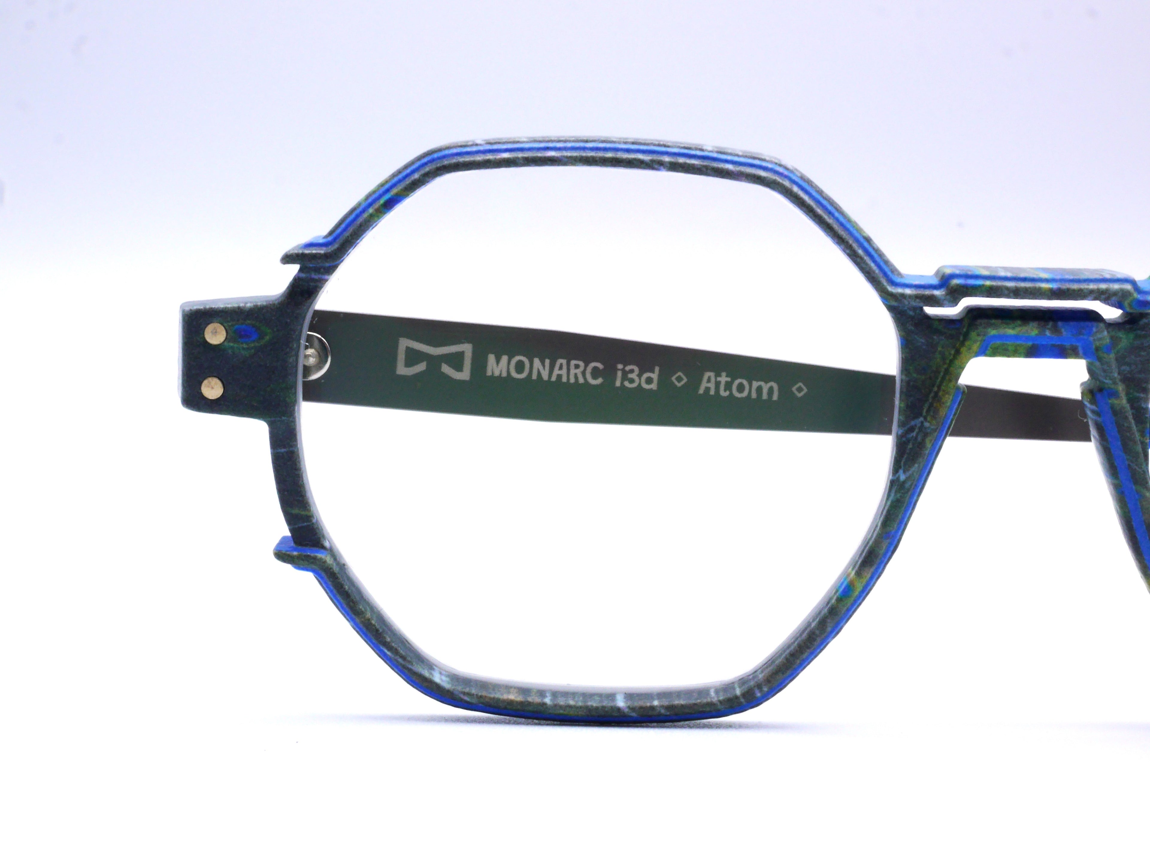 Monture Beryllium Paon - Lunettes Impression 3D Couleur 12g