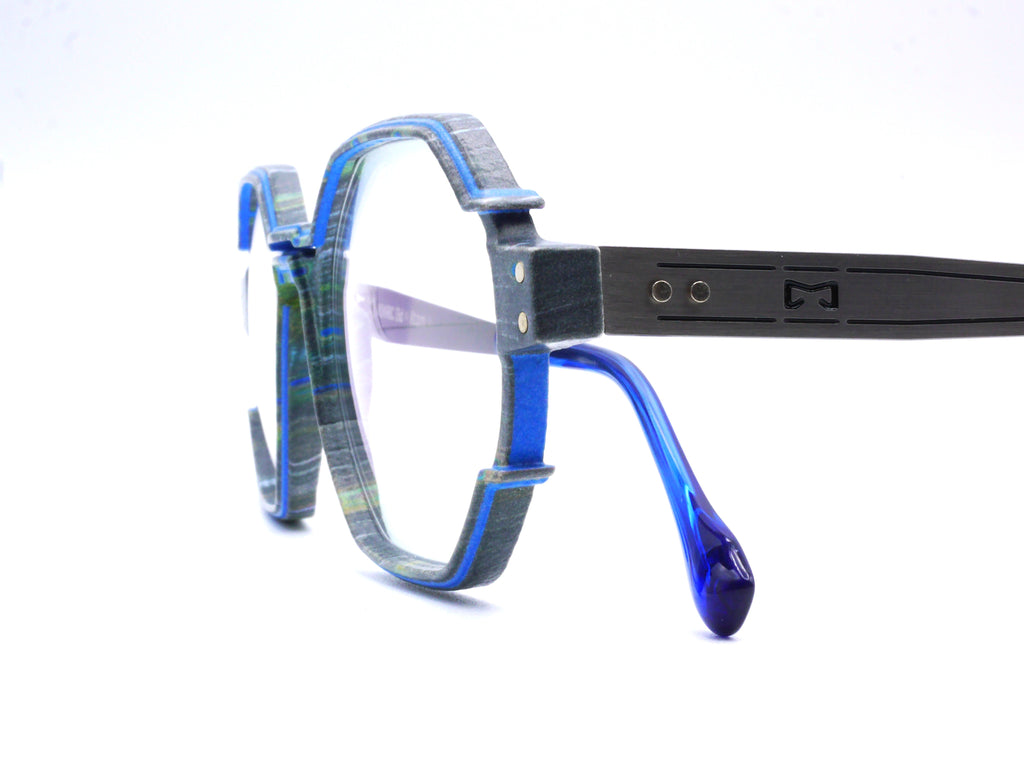 Monture Beryllium Paon - Lunettes Impression 3D Couleur 12g