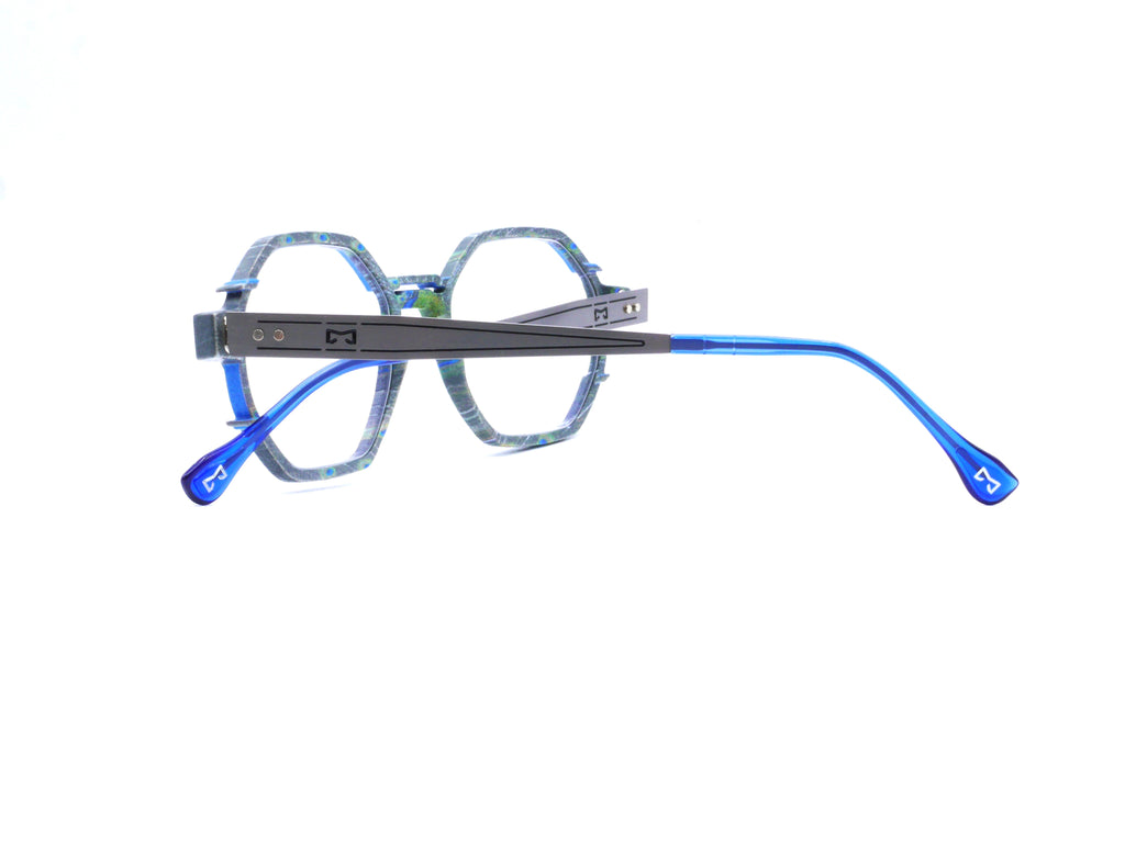 Monture Beryllium Paon - Lunettes Impression 3D Couleur 12g