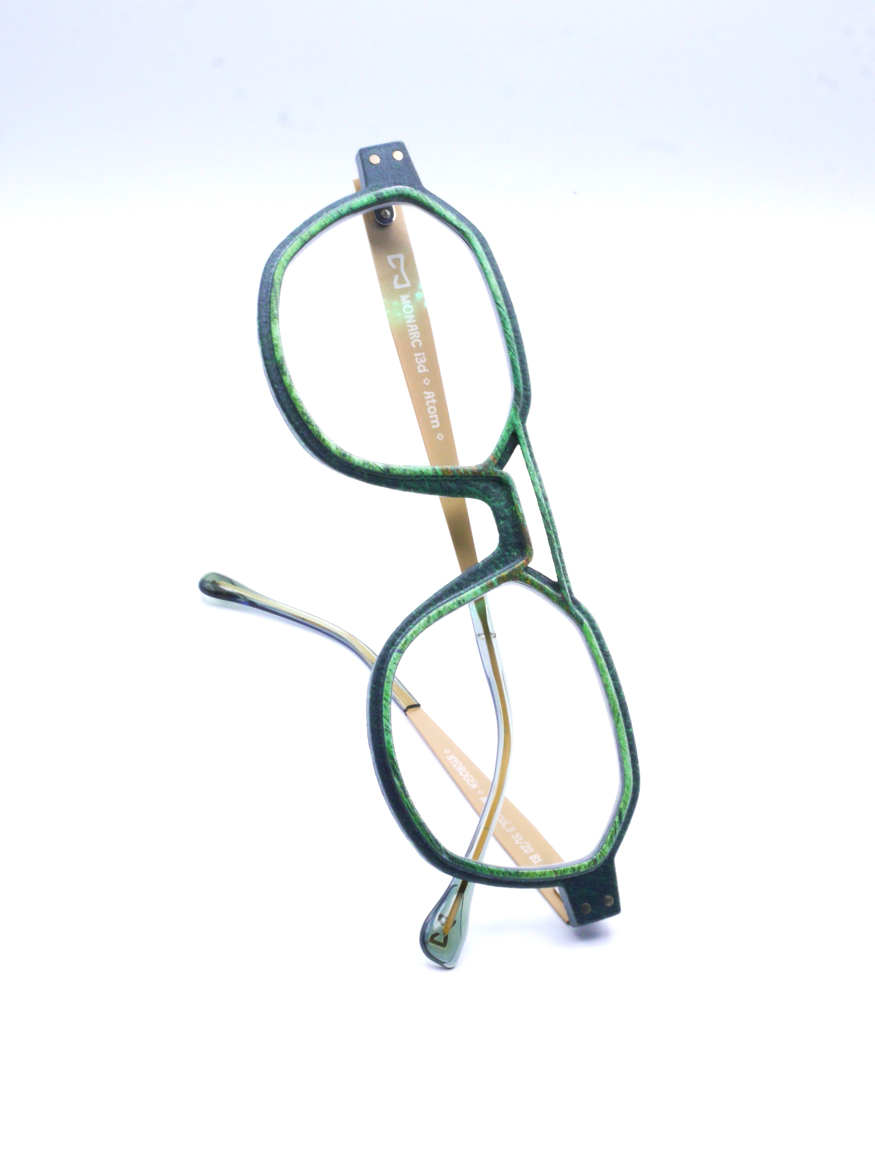 	Monture Hydrogen Epicea vert foncé / vert clair — Lunettes Impression 3D Couleur 12g 