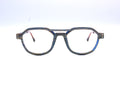 Monture Hydrogen Carrelet marron / bleu clair — Lunettes Impression 3D Couleur 12g