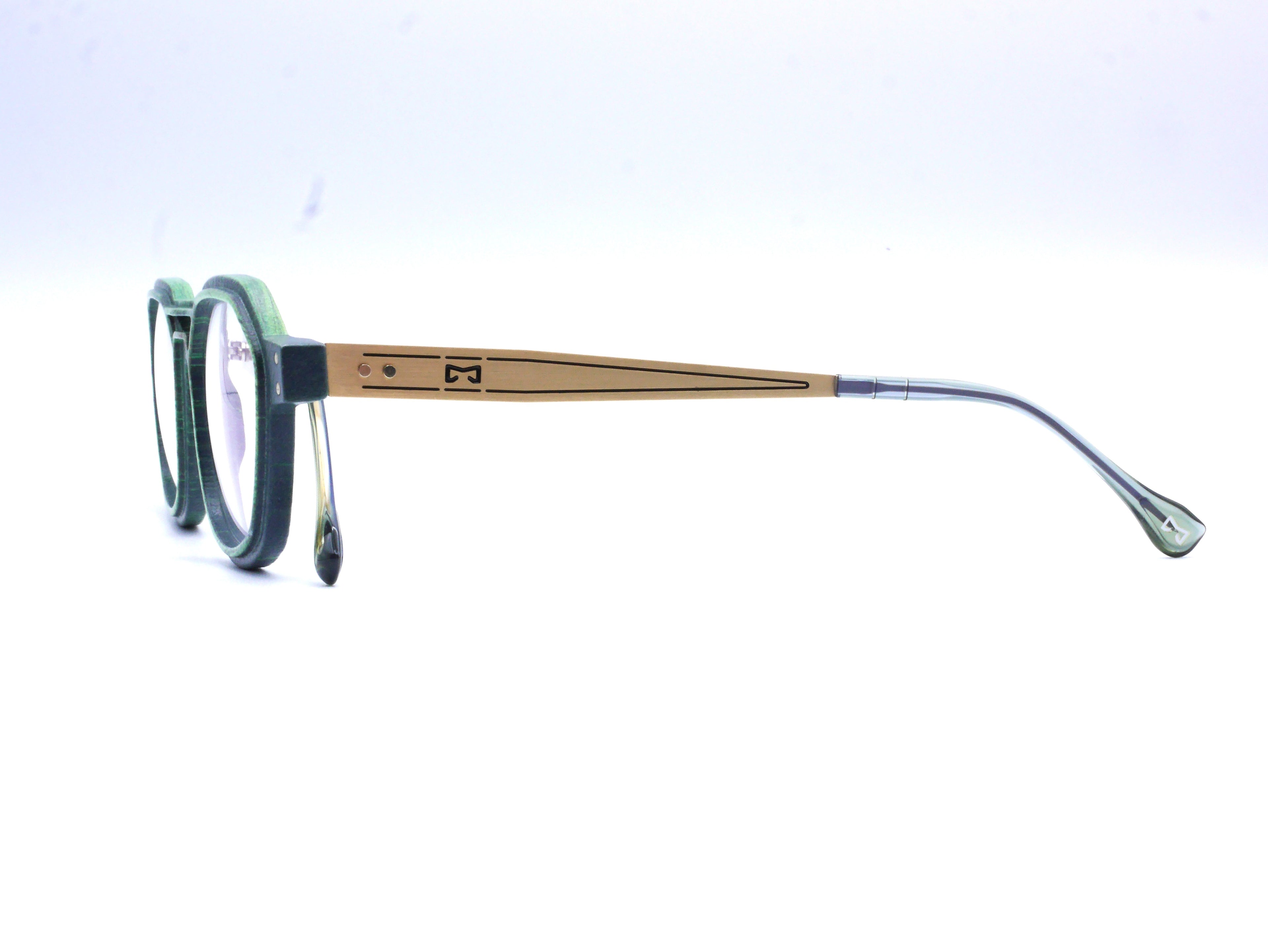 	Monture Hydrogen Epicea vert foncé / vert clair — Lunettes Impression 3D Couleur 12g 