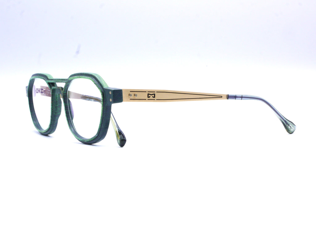 	Monture Hydrogen Epicea vert foncé / vert clair — Lunettes Impression 3D Couleur 12g 
